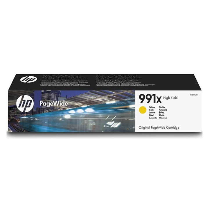 HP Blæk M0J98AE 991X Gul i gruppen COMPUTERTILBEHØR / Printere og tilbehør / Blæk og toner / Toner / HP hos TP E-commerce Nordic AB (C27016)