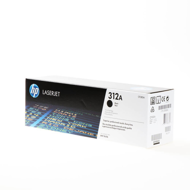 HP Toner CF380A 312A Sort i gruppen COMPUTERTILBEHØR / Printere og tilbehør / Blæk og toner / Toner / HP hos TP E-commerce Nordic AB (C27068)