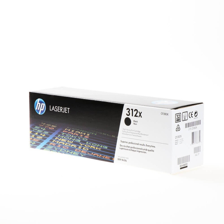 HP Toner CF380X 312X Sort i gruppen COMPUTERTILBEHØR / Printere og tilbehør / Blæk og toner / Toner / HP hos TP E-commerce Nordic AB (C27069)