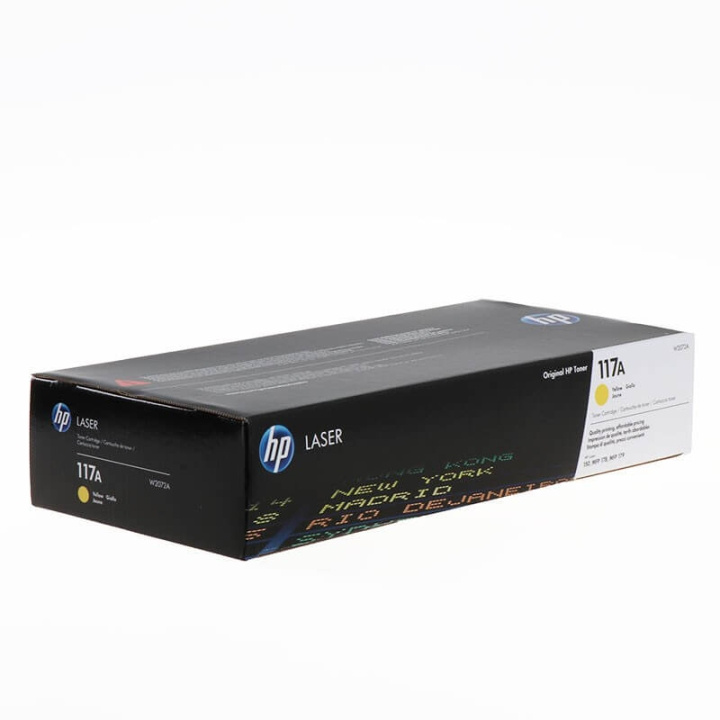 HP Toner W2072A 117A Gul i gruppen COMPUTERTILBEHØR / Printere og tilbehør / Blæk og toner / Toner / HP hos TP E-commerce Nordic AB (C27078)