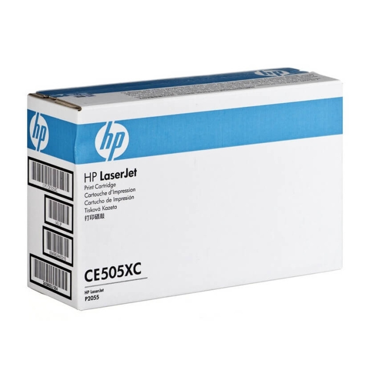 HP Toner CE505XC 05X Sort Contract i gruppen COMPUTERTILBEHØR / Printere og tilbehør / Blæk og toner / Toner / HP hos TP E-commerce Nordic AB (C27158)