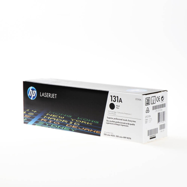 HP Toner CF210A 131A Sort i gruppen COMPUTERTILBEHØR / Printere og tilbehør / Blæk og toner / Toner / HP hos TP E-commerce Nordic AB (C27164)