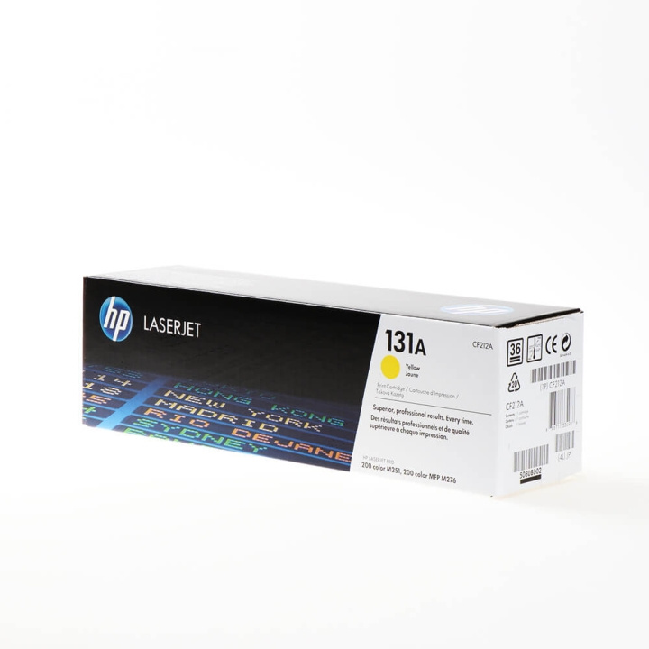 HP Toner CF212A 131A Gul i gruppen COMPUTERTILBEHØR / Printere og tilbehør / Blæk og toner / Toner / HP hos TP E-commerce Nordic AB (C27168)