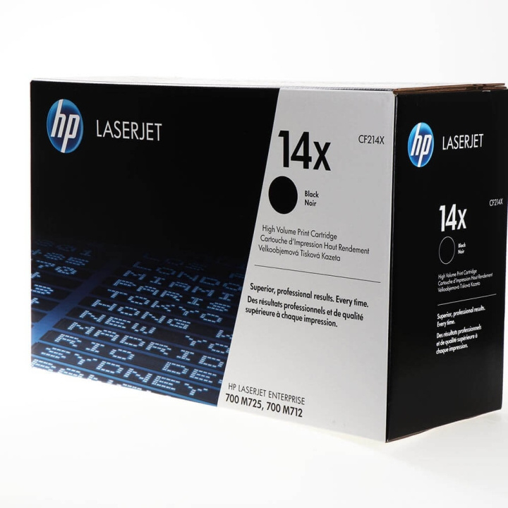 HP Toner CF214X 14X Sort i gruppen COMPUTERTILBEHØR / Printere og tilbehør / Blæk og toner / Toner / HP hos TP E-commerce Nordic AB (C27171)