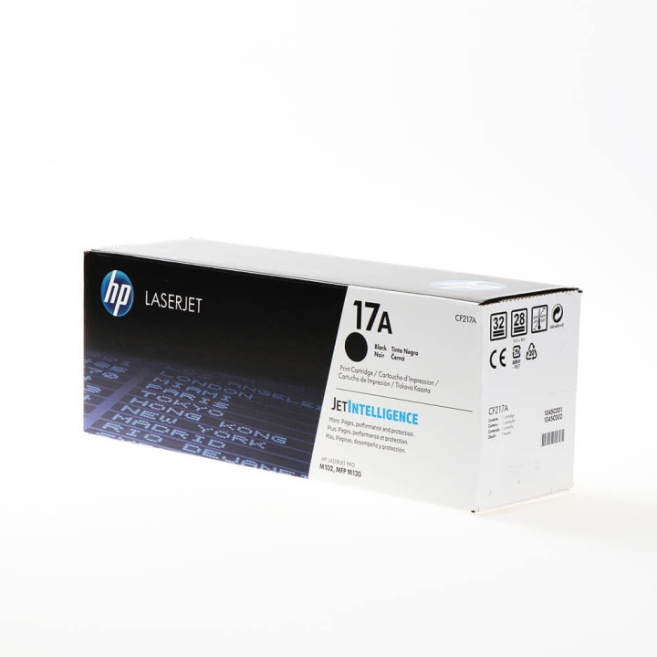 HP Toner CF217A 17A Sort i gruppen COMPUTERTILBEHØR / Printere og tilbehør / Blæk og toner / Toner / HP hos TP E-commerce Nordic AB (C27172)