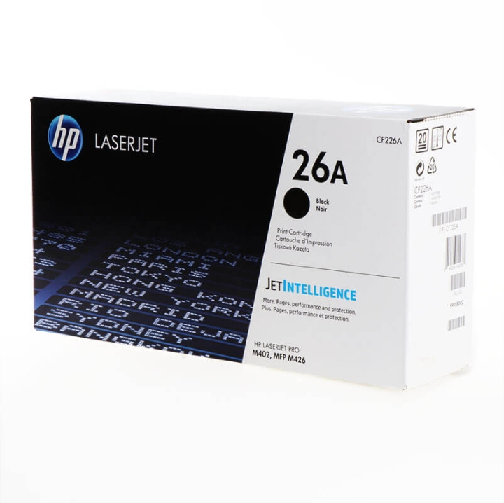 HP Toner CF226A 26A Sort i gruppen COMPUTERTILBEHØR / Printere og tilbehør / Blæk og toner / Toner / HP hos TP E-commerce Nordic AB (C27174)