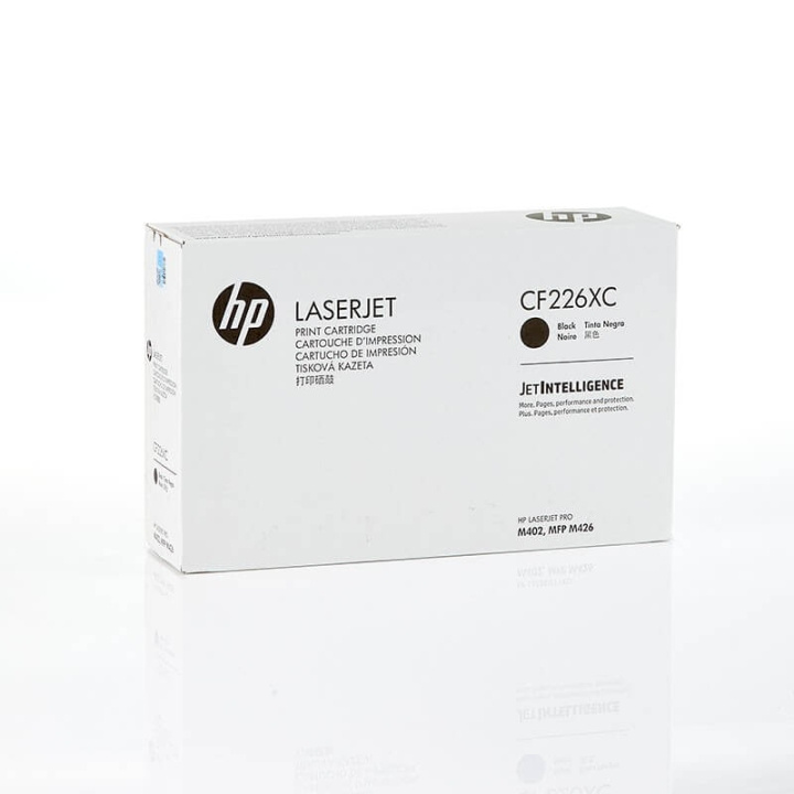 HP Toner CF226XC 26X Sort Contract i gruppen COMPUTERTILBEHØR / Printere og tilbehør / Blæk og toner / Toner / HP hos TP E-commerce Nordic AB (C27176)