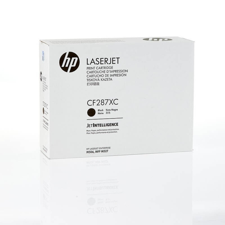 HP Toner CF287XC 87X Contract Sort i gruppen COMPUTERTILBEHØR / Printere og tilbehør / Blæk og toner / Toner / HP hos TP E-commerce Nordic AB (C27206)