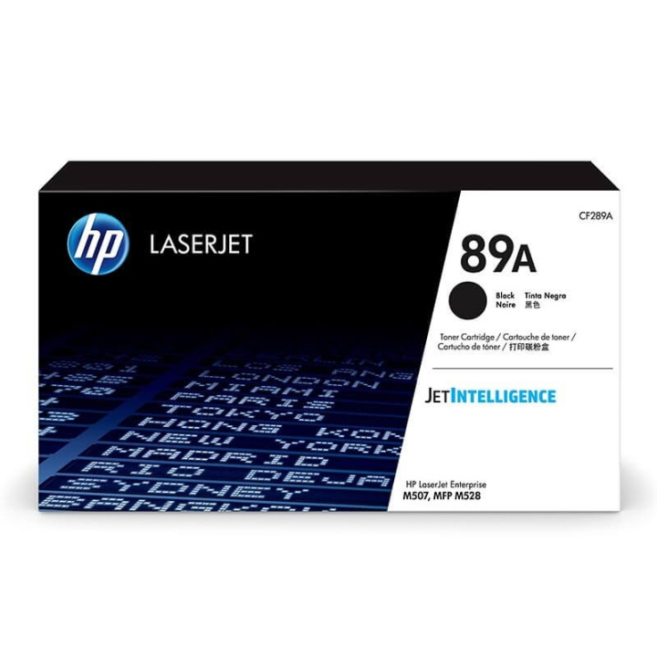 HP Toner CF289A 89A Sort i gruppen COMPUTERTILBEHØR / Printere og tilbehør / Blæk og toner / Toner / HP hos TP E-commerce Nordic AB (C27209)