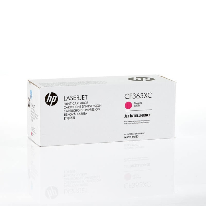 HP Toner CF363XC 508X Magenta Contract i gruppen COMPUTERTILBEHØR / Printere og tilbehør / Blæk og toner / Toner / HP hos TP E-commerce Nordic AB (C27237)