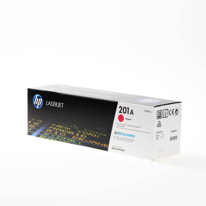 HP Toner CF403A 201A Magenta i gruppen COMPUTERTILBEHØR / Printere og tilbehør / Blæk og toner / Toner / HP hos TP E-commerce Nordic AB (C27250)