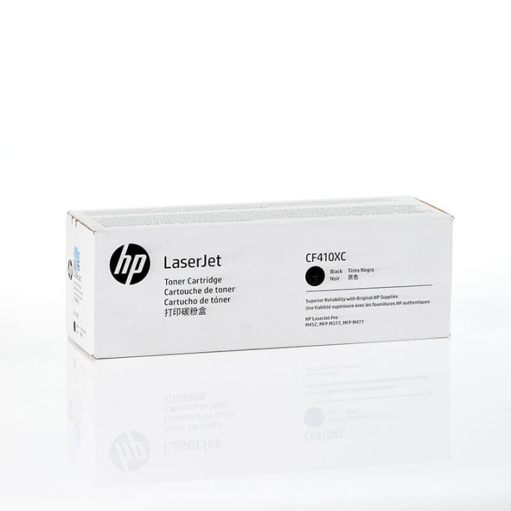 HP Toner CF410XC 410X Sort Contract i gruppen COMPUTERTILBEHØR / Printere og tilbehør / Blæk og toner / Toner / HP hos TP E-commerce Nordic AB (C27254)