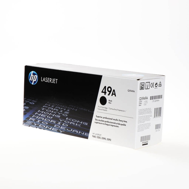 HP Toner Q5949A 49A Sort i gruppen COMPUTERTILBEHØR / Printere og tilbehør / Blæk og toner / Toner / HP hos TP E-commerce Nordic AB (C27290)