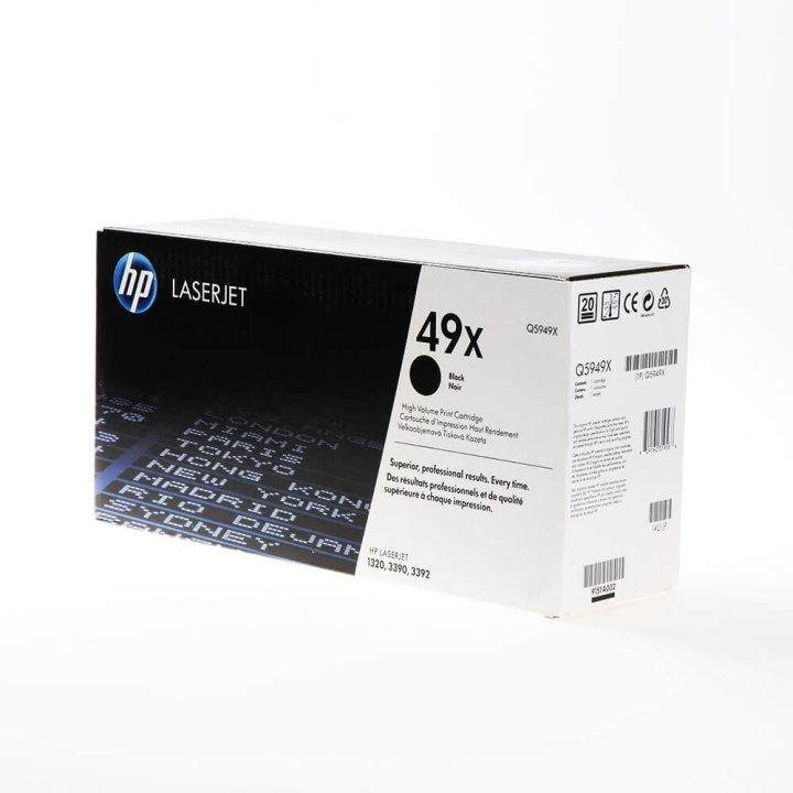 HP Toner Q5949X 49X Sort i gruppen COMPUTERTILBEHØR / Printere og tilbehør / Blæk og toner / Toner / HP hos TP E-commerce Nordic AB (C27291)