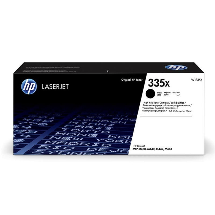 HP Toner W1335X 335X Sort i gruppen COMPUTERTILBEHØR / Printere og tilbehør / Blæk og toner / Toner / HP hos TP E-commerce Nordic AB (C27300)