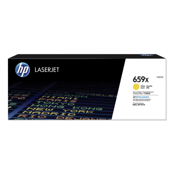 HP Toner W2012X 659X Gul i gruppen COMPUTERTILBEHØR / Printere og tilbehør / Blæk og toner / Toner / HP hos TP E-commerce Nordic AB (C27314)