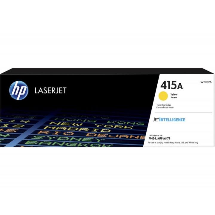 HP Toner W2032A 415A Gul i gruppen COMPUTERTILBEHØR / Printere og tilbehør / Blæk og toner / Toner / HP hos TP E-commerce Nordic AB (C27325)