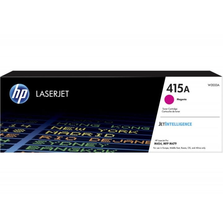 HP Toner W2033A 415A Magenta i gruppen COMPUTERTILBEHØR / Printere og tilbehør / Blæk og toner / Toner / HP hos TP E-commerce Nordic AB (C27329)