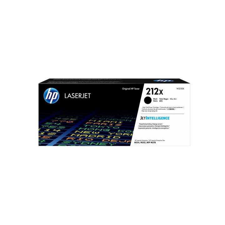 HP Toner W2120X 212X Sort i gruppen COMPUTERTILBEHØR / Printere og tilbehør / Blæk og toner / Toner / HP hos TP E-commerce Nordic AB (C27334)