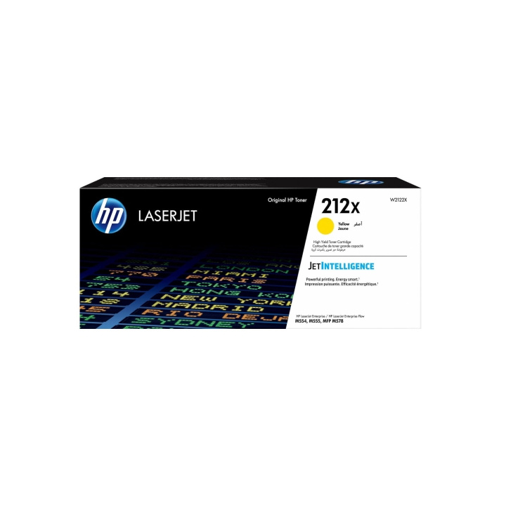 HP Toner W2122X 212X Gul i gruppen COMPUTERTILBEHØR / Printere og tilbehør / Blæk og toner / Toner / HP hos TP E-commerce Nordic AB (C27338)