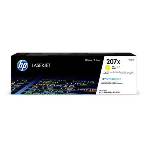 HP Toner W2212X 207X Gul i gruppen COMPUTERTILBEHØR / Printere og tilbehør / Blæk og toner / Toner / HP hos TP E-commerce Nordic AB (C27346)