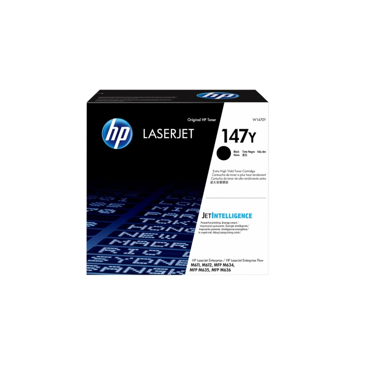 HP Toner W1470Y 147Y Black i gruppen COMPUTERTILBEHØR / Printere og tilbehør / Blæk og toner / Toner / HP hos TP E-commerce Nordic AB (C27353)