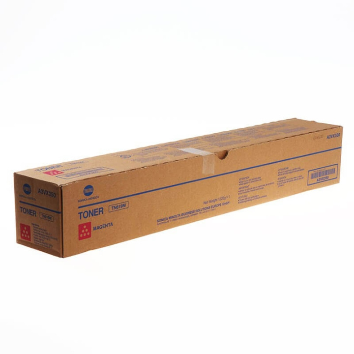 Konica Minolta Toner A3VX350 TN619 Magenta i gruppen COMPUTERTILBEHØR / Printere og tilbehør / Blæk og toner / Toner / Konica Minolta hos TP E-commerce Nordic AB (C27489)