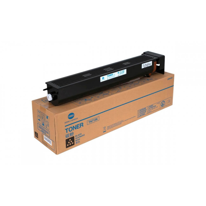 Konica Minolta Toner A9K8150 TN713 Sort i gruppen COMPUTERTILBEHØR / Printere og tilbehør / Blæk og toner / Toner / Konica Minolta hos TP E-commerce Nordic AB (C27521)