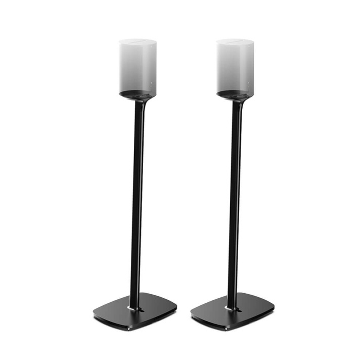 Flexson Gulvstandere Sonos ERA 100 Sort 2-pak i gruppen HJEMMEELEKTRONIK / Lyd & billede / Højttalere & tilbehør / Højttalerstander hos TP E-commerce Nordic AB (C28553)