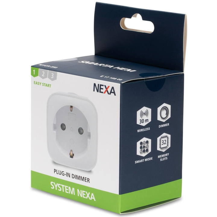 nexa MYCR-250 Plug-in Dimmer 1-pack i gruppen HJEM, HUS & HAVE / Smart hjem / Smart plugs hos TP E-commerce Nordic AB (C28692)
