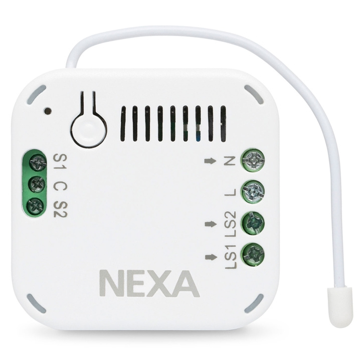 nexa AN-196 Inbyggnadsmott. På/av 2 kanaler Z-wave i gruppen COMPUTERTILBEHØR / Netværk / WiFi forlængere hos TP E-commerce Nordic AB (C28716)