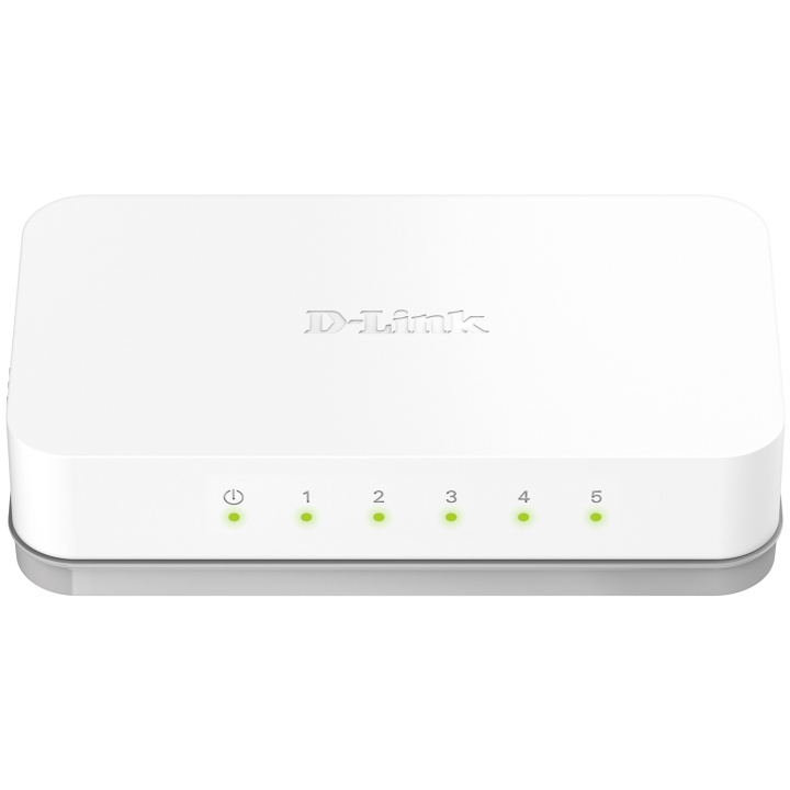 D-Link GO-SW-5E 5-Port Fast Ethernet Easy Desktop Switch i gruppen COMPUTERTILBEHØR / Netværk / Switches hos TP E-commerce Nordic AB (C28777)