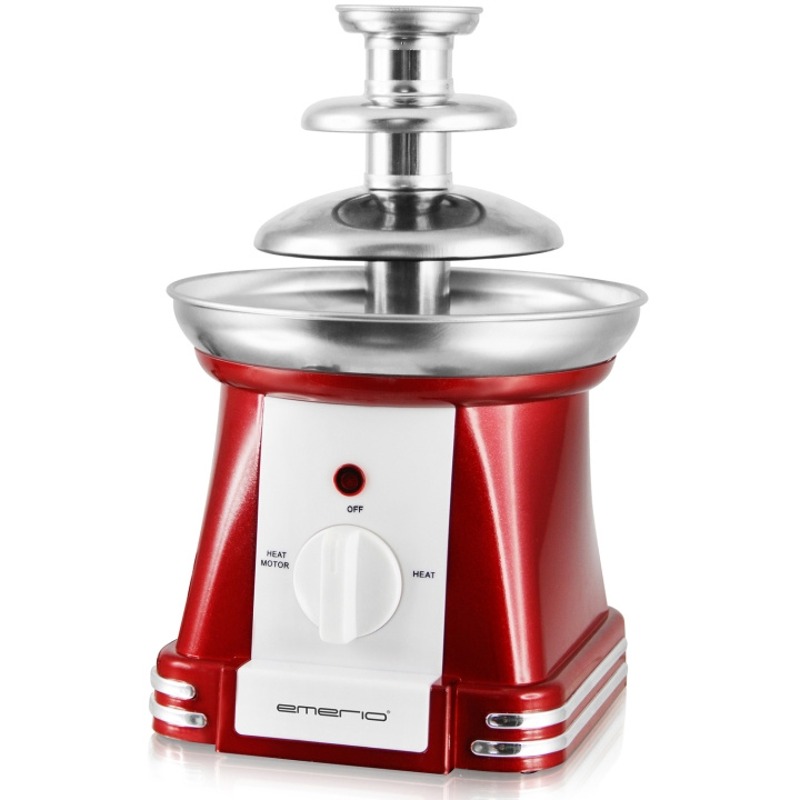 Emerio Chokoladefontæne Tivoli Karrusel i rustfrit stål CF-110992 i gruppen HJEM, HUS & HAVE / Husholdningsapparater / Fondue hos TP E-commerce Nordic AB (C28837)