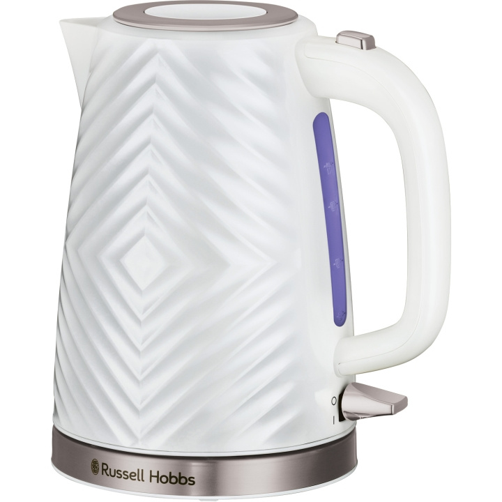 Russell Hobbs Vattenkokare Groove Kettle White 26381-70 i gruppen HJEM, HUS & HAVE / Husholdningsapparater / Vand & Juice / Elkedel hos TP E-commerce Nordic AB (C28850)