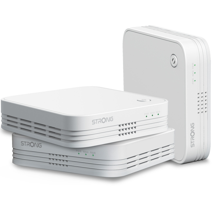 Strong Atria WiFi Mesh 1200 Home kit 2,4+5GHz 3-pack i gruppen COMPUTERTILBEHØR / Netværk / WiFi forlængere hos TP E-commerce Nordic AB (C28855)