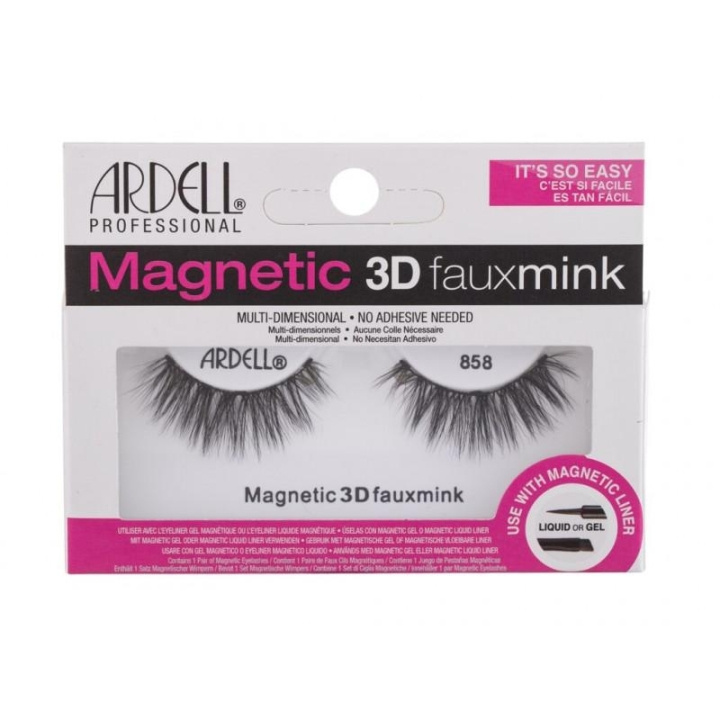 Ardell Magnetic 3D Faux Mink 858 i gruppen SKØNHED & HELSE / Makeup / Øjne og øjenbryn / Falske øjenvipper hos TP E-commerce Nordic AB (C28913)