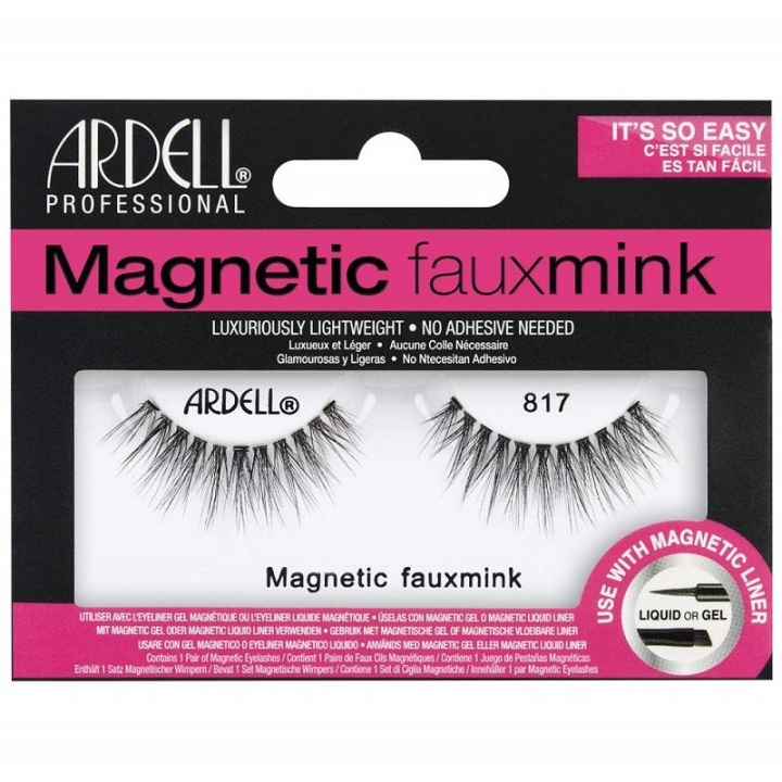 Ardell Magnetic Lash Faux Mink 817 i gruppen SKØNHED & HELSE / Makeup / Øjne og øjenbryn / Falske øjenvipper hos TP E-commerce Nordic AB (C28914)