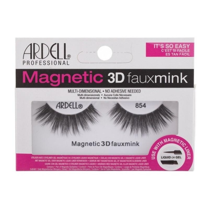Ardell Magnetic 3D Faux Mink 854 i gruppen SKØNHED & HELSE / Makeup / Øjne og øjenbryn / Falske øjenvipper hos TP E-commerce Nordic AB (C28916)