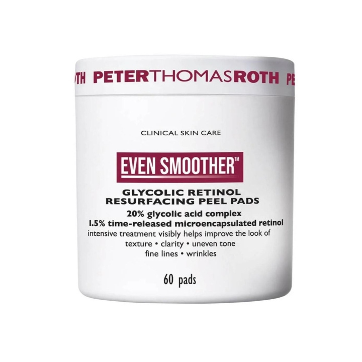 Peter Thomas Roth Even Smoother Glycolic Retinol Resurfacing Peel Pads 60pcs i gruppen SKØNHED & HELSE / Hudpleje / Ansigt / Masker hos TP E-commerce Nordic AB (C28932)