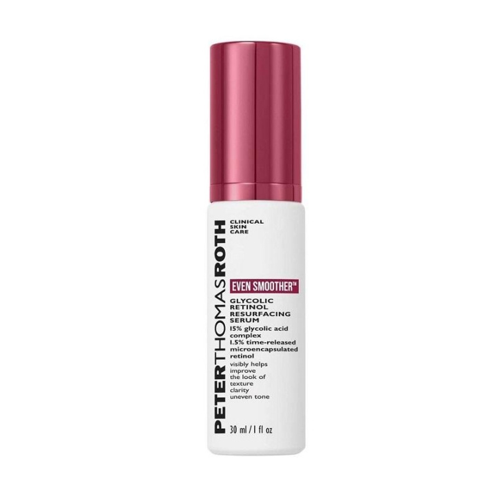 Peter Thomas Roth Even Smoother Glycolic Retinol Resurfacing Serum 30ml i gruppen SKØNHED & HELSE / Hudpleje / Ansigt / Hudserum hos TP E-commerce Nordic AB (C28933)