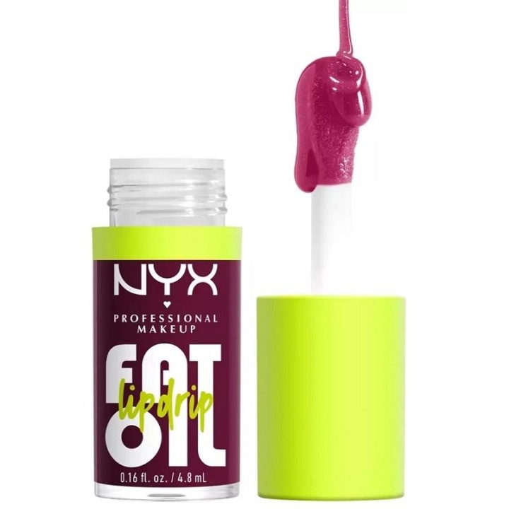 NYX PROF. MAKEUP Fat Oil Lip Drip 4.8 ml That\'s Chic i gruppen SKØNHED & HELSE / Makeup / Læber / Læbepomade hos TP E-commerce Nordic AB (C28994)