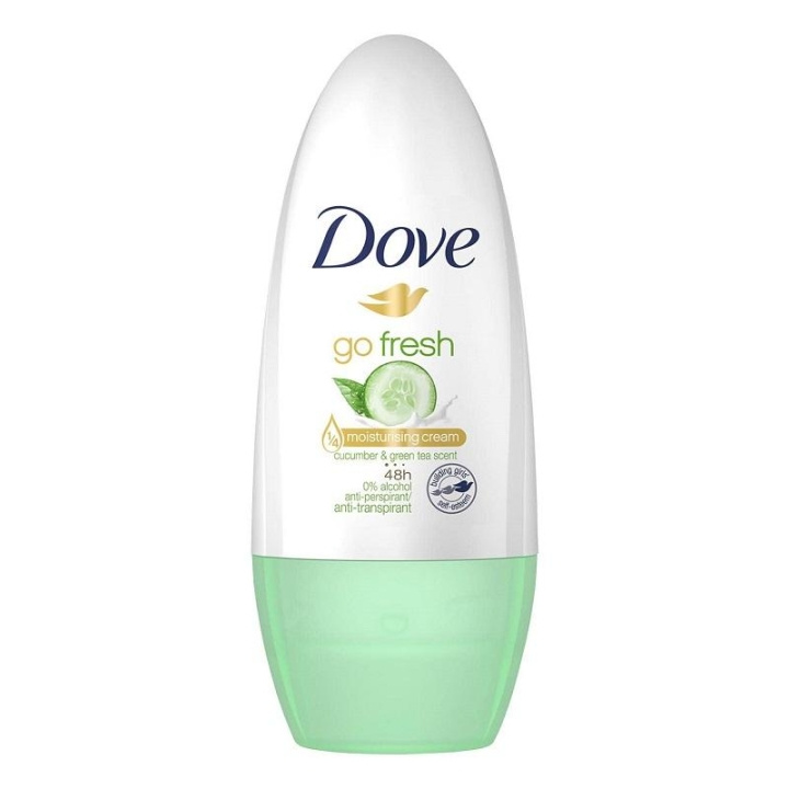 Dove Go Fresh Cucumber & Green Tea Deo Roll-on 50ml i gruppen SKØNHED & HELSE / Duft & Parfume / Deodorant / Deo for hende hos TP E-commerce Nordic AB (C29040)