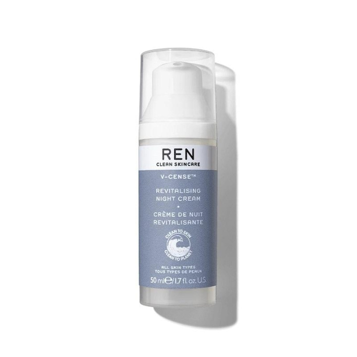 REN Clean Skincare V-Cense Revitalising Night Cream 50ml i gruppen SKØNHED & HELSE / Hudpleje / Ansigt / Natcreme hos TP E-commerce Nordic AB (C29180)