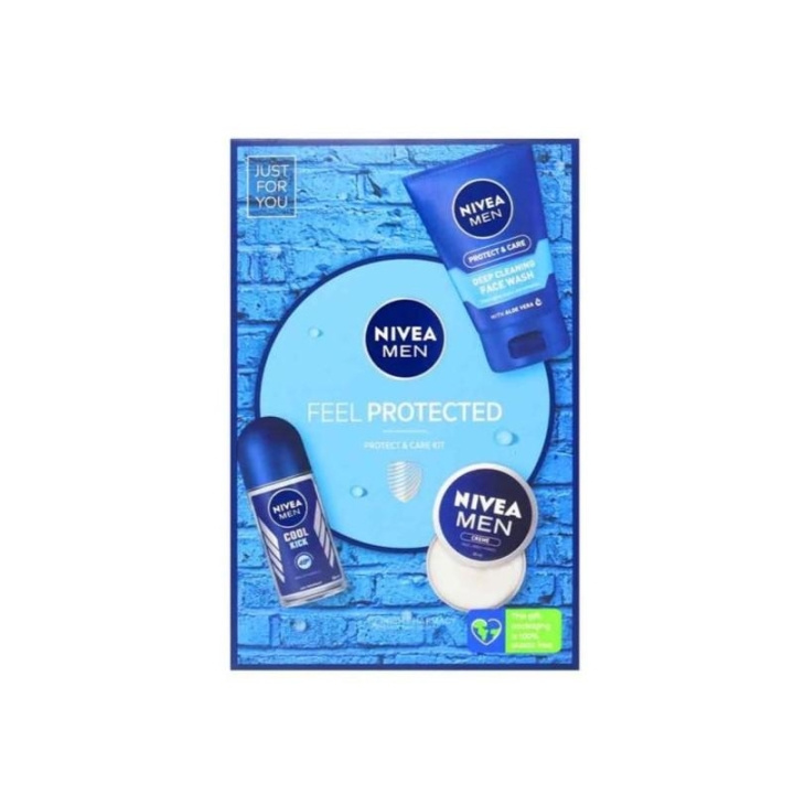 Nivea Men Protect And Care Gift Set 3 Pieces i gruppen SKØNHED & HELSE / Hudpleje / Ansigt / Dagcreme hos TP E-commerce Nordic AB (C29206)
