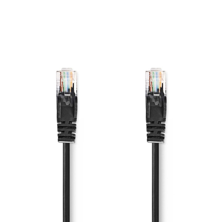 Nedis CAT5e netværkskabel | U/UTP | RJ45 Han | RJ45 Han | 1.00 m | Runde | PVC | Sort | Label i gruppen COMPUTERTILBEHØR / Kabler og adaptere / Netværkskabler / Cat5e hos TP E-commerce Nordic AB (C29316)