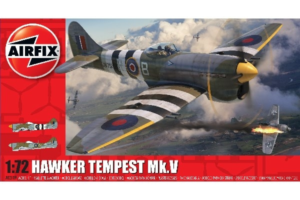 AIRFIX Hawker Tempest Mk.V i gruppen SPORT, FRITID & HOBBY / Hobby / Plastik modeller / Fly & Helikoptere hos TP E-commerce Nordic AB (C29550)