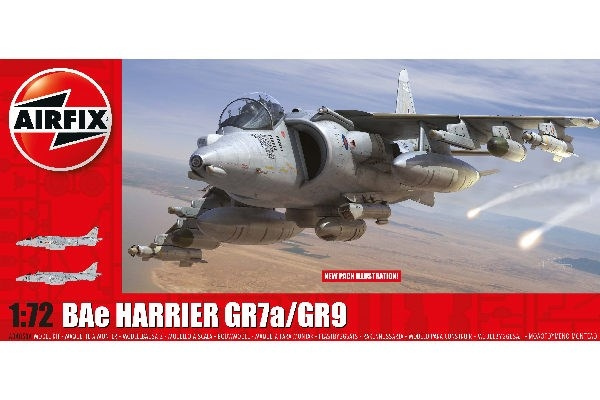AIRFIX BAE Harrier GR9 i gruppen SPORT, FRITID & HOBBY / Hobby / Plastik modeller / Fly & Helikoptere hos TP E-commerce Nordic AB (C29555)