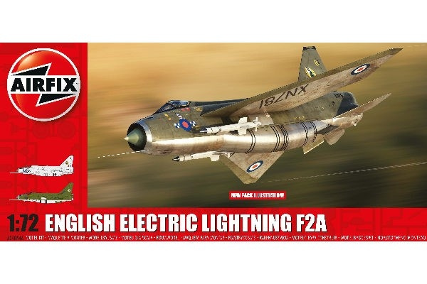 AIRFIX English Electric Lightning F2A i gruppen SPORT, FRITID & HOBBY / Hobby / Plastik modeller / Fly & Helikoptere hos TP E-commerce Nordic AB (C29556)