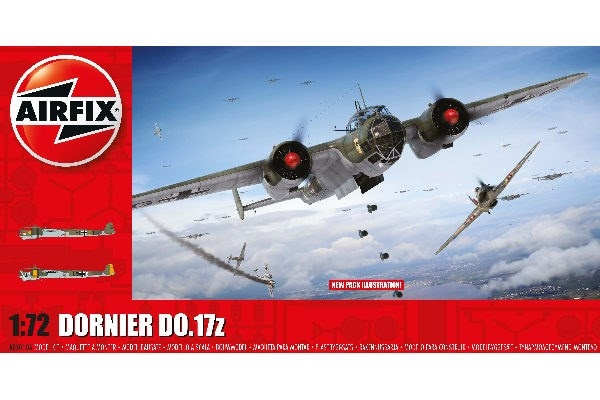 AIRFIX Dornier Do.17z i gruppen SPORT, FRITID & HOBBY / Hobby / Plastik modeller / Fly & Helikoptere hos TP E-commerce Nordic AB (C29557)