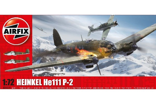 AIRFIX Heinkel He111P-2 i gruppen SPORT, FRITID & HOBBY / Hobby / Plastik modeller / Fly & Helikoptere hos TP E-commerce Nordic AB (C29558)